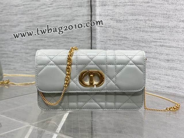 Dior专柜新款迪奥顶级原单Caro Miss蒙田拼皮花色链条WOC djfk1128